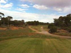 Hole 18 - From the Tee » Click to zoom ->