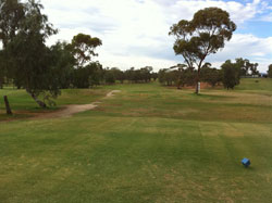 Hole 9 - From the Tee  » Click to zoom ->